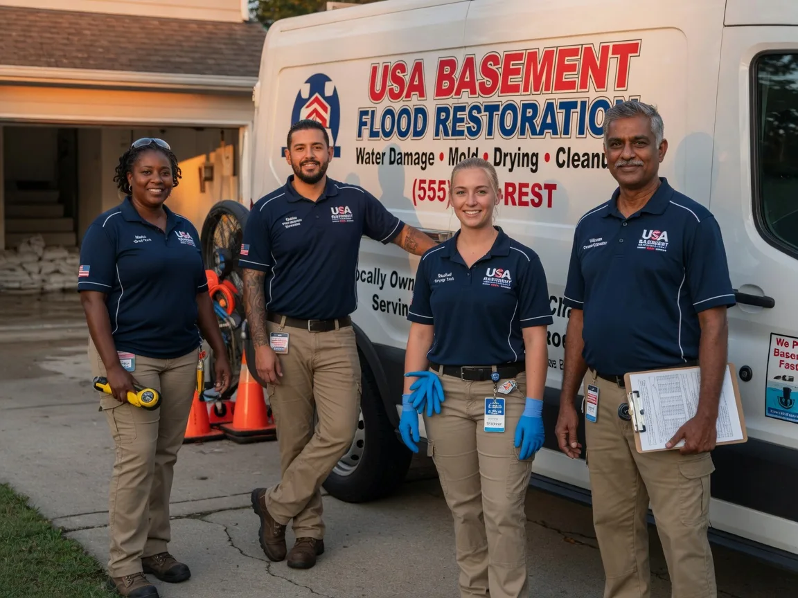 Basement Flood Cleanup company in Divernon, IL
